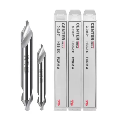 YG 60 Degree Solid Carbide Center Drill for Aluminum
