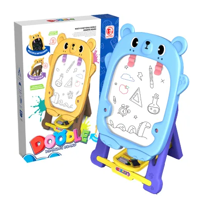 Children's White Clipboard Large Style Adjustable Double-sided Clipboard Boys and Girls Drawing Board Toys