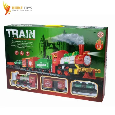 B/O Classic Train Toys Merry Christmas B/O Railway Toys Music and Light