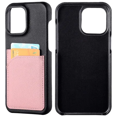 Shockproof Custom Leather Phone case Business Style Leather Wallet Phone case Retro Style Magnetic Leather Phone case for 15 Pro