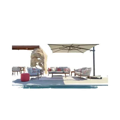 Factory Direct Easy-to-Assemble Aluminum Pavilion Rainproof and Waterproof Outdoor Garden Pergola