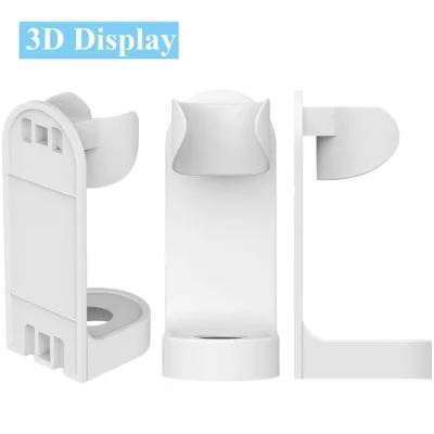 Factory Direct Sale Punch Free Electric Toothpaste Holder Wall Mounted Toothbrush Dispenser Bathroom Set
