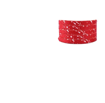 Wholesale Soft Name Brand Printed and Custom Size Shoelaces Cotton Polyester Elastic Shoe Laces