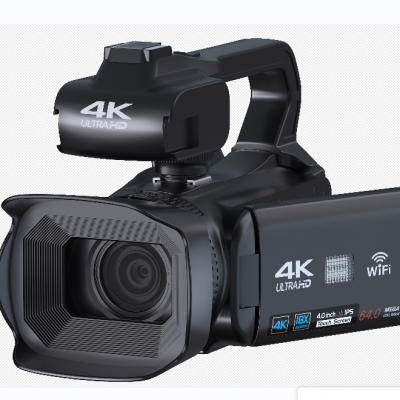 Best Popular 2022 Gifts Video Man Fun Camera HD Night Version Black 4K Digital Camcorder
