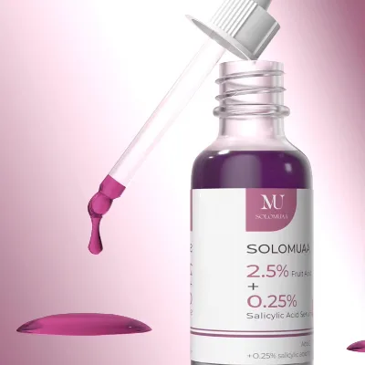 Vitamin Whitening  Anti Aging Wrinkles Facial Salicylic Fruit Acid  Skin Care Serum