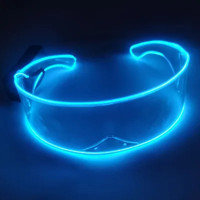 EL Technology Sensitive Luminous Glasses LED Bundy Equipment Luminous KTV Christmas Bar Party Atmosphere Toys