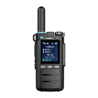 Professional Mobile Public 4g Network Walkie Talkie with GPS , Noise-cancelling Supports Real Ptt Long Range Security Usage