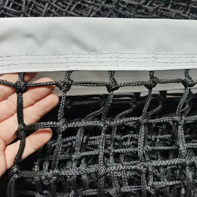 Custom Logo Portable Tennis Net with High-Tension Steel Cables Competition Standard Nylon Material for Sports Use Tennis Net
