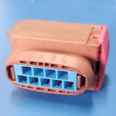 9-Pin Waterproof Automotive Connector (Original Model: 144995-5, IP67 Rated, Female Socket, Sealed Housing)