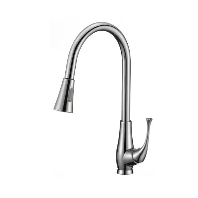 Kitchen Faucet With Pull Down Sprayer Commercial Modern High Arc Single Handle Rv Kitchen Sink Faucets