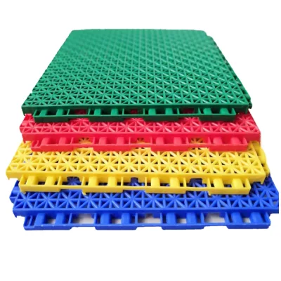 Interlocking PP Portable Outdoor Basketball Floor Court Tiles for Sports Use