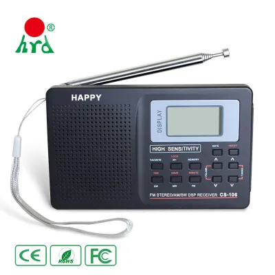 Portable Slim Cd Player Vintage Am Fm Radio