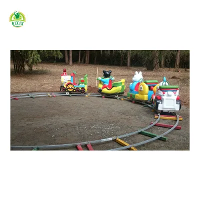 4 Seaters Electric Train Set Electric Mini Train Electric Track Train