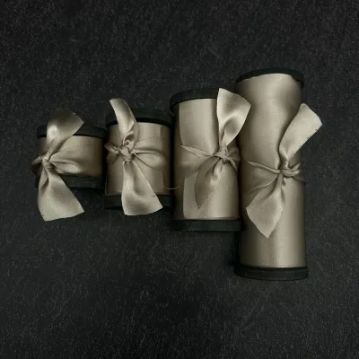 100% Pure Silk Luxury Craft Decorative Holiday Ribbon Wholesale Silk Ribbon for Gift Wrapping