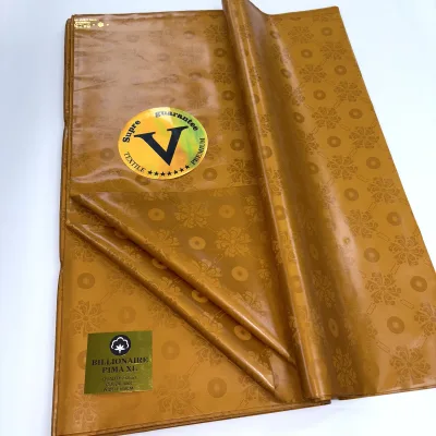New Highest Quality Shining Bazin Riche Fabric for Garment 100% Cotton African Printed Bazin Perle Cloth African Lace Fabric