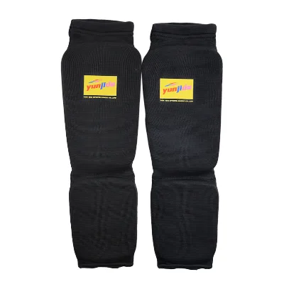High-elasticity Muay Thai Fighting Elastic Training Comfortable Protective Foot Boxing Shin Guards