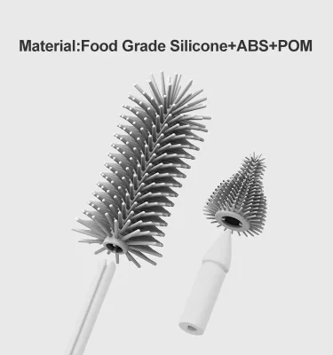 Baby Nipples Brush Cleaning Tool 360 Degree Rotating Brush Nipple Brush