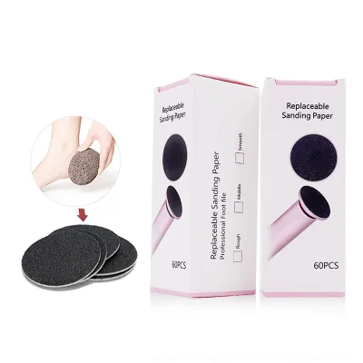 Adjustable Black Replaceable Sponge Sandpaper Foot File Double Side Callus Remover