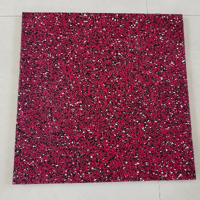 Customized Full Granules Rubber Flooring Excellent Shock Absorption and Cushioning Gym Floor Mat Rubber