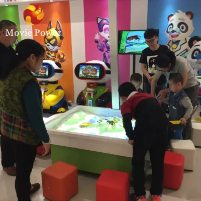 Kids Entertainment Equipment AR Interactive Sandbox Interactive Projection Game Magic Sand Table