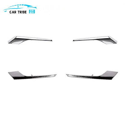 Fog Parking Lamp Chrome Decorative strip for Tesla Model X 15-21 1049609-00-E 1049610-00-E 1049611-00-E 1049612-00-E