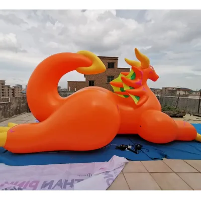 Customizable Inflatable Giant Laying Dragon Advertising