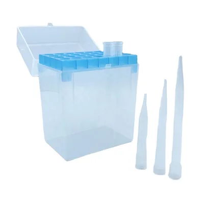 Lab Disposable pp Plastic Filtered 10ul Sterilized Micro Pipette Tips with Filter Rack Box 100ul 200ul 1000ul