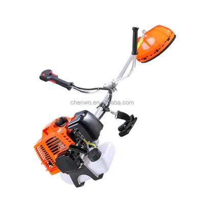 Ergonomic Backpack Petrol Lawn Mower Padded Straps Grass Cutter Gasoline Brush Cutter for Back Pain Reduction