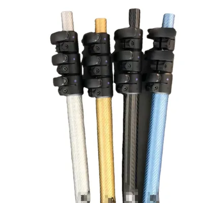 UV Resistant Weatherproof Carbon Fiber Telescopic Pole for Forest Fire Lookout & Wildfire Patrol Monitoring