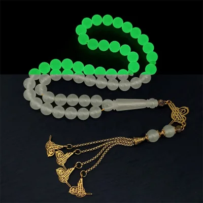 Manufacturers 51 Beads Allah Rosary Lebanon Resin Amber Necklace Muslim Beads Turkish Accessories Prayer Beads