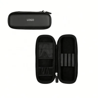 EVA Foam Darts Case Custom Logo Shaft Storage Box PU Leather Darts Cases Travel Carrying EVA Dart Bag