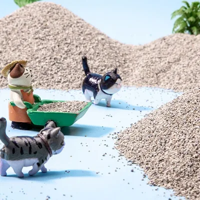 Premium Bentonite Cat Litter 1-2mm Bentonite Cat Litter 25 kg Bag Cat Litter Bentonite Turkey Mi Gatto