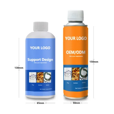 Customizable Precious Metal Jewelry Watch and Eyewear Cleaning Solution for Use with Ultrasonic Cleaners