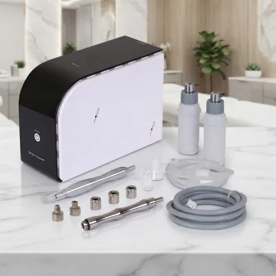 3 in 1 Vacuum Blackhead Remover for Facial Care Plastic Housing Face Cleansing Moisturizing Dermabrasion Technology
