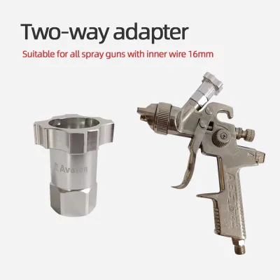 Universal Female M16*1.5PF Inner Wire Spray Gun Adapter for SATA Free Disposable Wash Pot Spray Can OEM Customizable