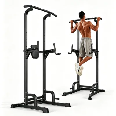 Multifunctional Foldable Alloy Steel Indoor Parallel Bars Pull-Up Rack Strength Training Apparatus Single Bar