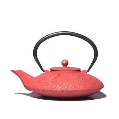 Cheap Price Chinese Antique Cast Iron Metal Teapot with Cast Iron Lid Dinnerware Eco-Friendly Customized Color Box Classic Style