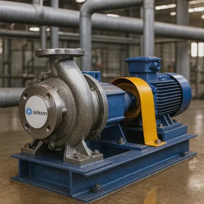 Horizontal Single Stage Pump 20 HP High Pressure High Efficiency End Suction Pumps for Industrial Water Transfer Booster System