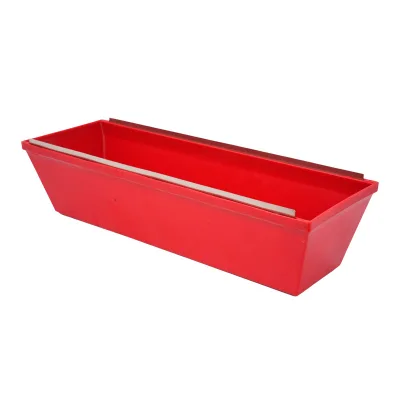 Time Saving for Putty Scooping and Spreading without Spilling with Easy Clean Flexible Rubber Putty Tray for Drywall