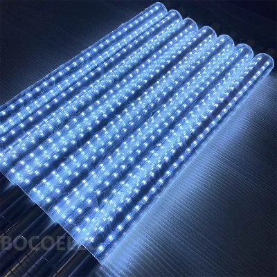 Richshining 60CM Long LED Flashing Sticks Bottle Service Sparklers Dance Strobe Baton Presenter Glorifier for Wedding Party