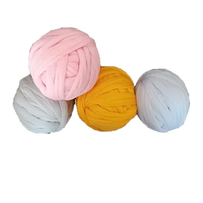 Luxury 100% Acrylic Merino Wool Fancy Yarn Dyed Super Chunky for Blankets Knitting & Weaving