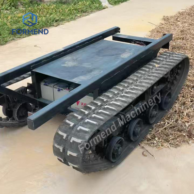 Hot Selling Heavy-Duty Tracked Transport Vehicles with Automatic Motor for Farm Machine Loads Available for Sale