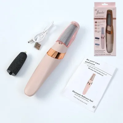 Factory Wholesale Plastic Foot File Grinder Custom Logo USB Charging for Foot Exfoliation Dead Skin Removal