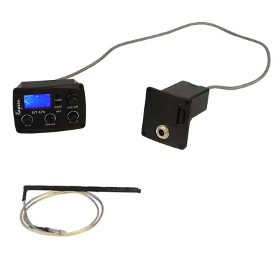 HIgh Quality Custom logo Available Guitar EQ System Piezo Pickup for Guitar Display Screen and Tuner