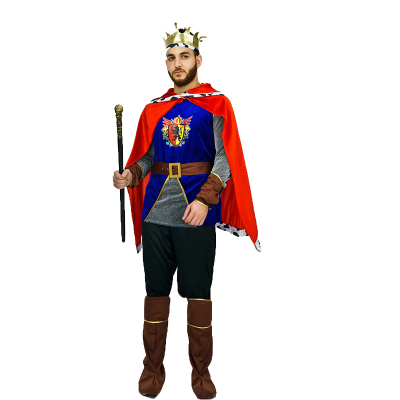Halloween Costume Party Fancy Dress Halloween Cosplay Medieval King Prince Costumes