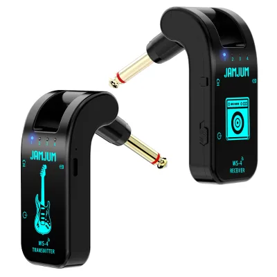 Professional 8-Channel Wireless Guitar/Bass System Electric Guitar Pickup with Wireless Transmission for Live Performance