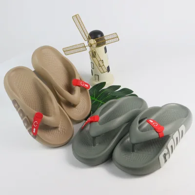 New Fashion Summer Beach Branded Footwear Eva Mens Sandal and Slip Eva Injection Shoes Flip Flops