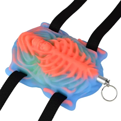 YOCY New Arrival Belt Grinder Fantasy Skull Sex Grinder Silicone Sex Toy Adult 18+ Foreplay Masturbator With Vibrating Massager