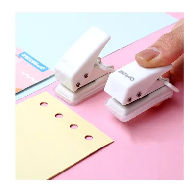 1 Hole Puncher Paper Metal Punch Paper Puncher Craft Tool Card Cutter Scrapbook Stationery Office