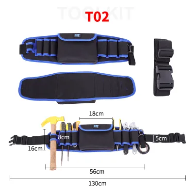 China Manufacturer Factory Price Thickened Waterproof Wear-Resistant Electrician Tool Waist Bag